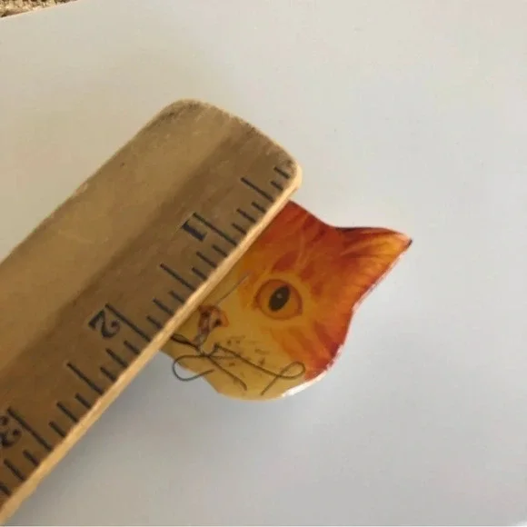 Vintage Kitty Brooch - Picture 3 of 3